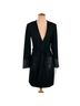 Calvin Klein Solid Black Coat Size 4 - photo 1