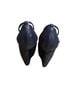 Giuseppe Zanotti 100% Suede Print Silver Heels Size 7 1/2 - photo 2