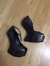 Giuseppe Zanotti 100% Suede Print Silver Heels Size 7 1/2 - photo 3