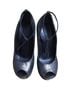 Giuseppe Zanotti 100% Suede Print Silver Heels Size 7 1/2 - photo 1