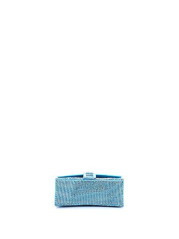 Balenciaga Hourglass Top Handle Bag Suede with Crystals XS (view 2)