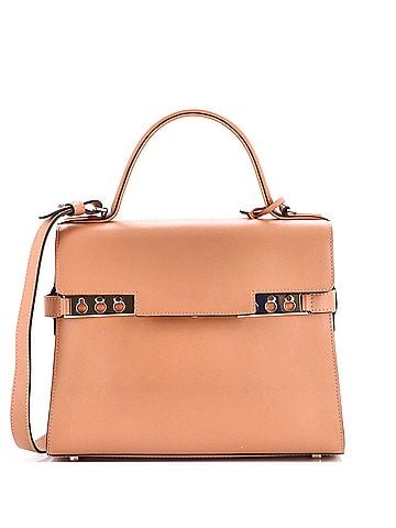 Delvaux Tempete Top Handle Bag Leather MM (view 1)