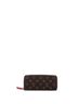 Louis Vuitton 100% Coatead Canvas Brown Clemence Wallet Monogram Canvas One size - photo 1