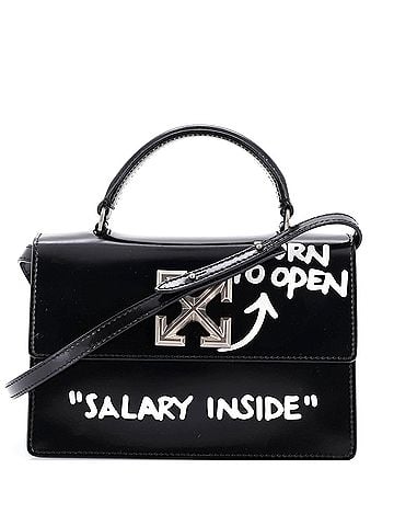 OFF-WHITE Jitney 1.4 Bag Printed Leather (view 1)