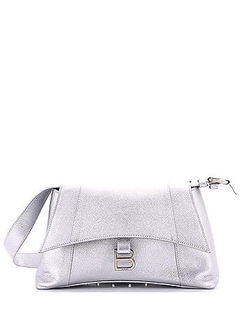 Balenciaga Downtown Soft Hourglass Shoulder Bag Leather Small (view 1)