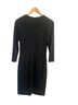 Peserico Black Cocktail Dress Size 4 - photo 2