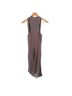 Helmut Lang 100% Polyester 100% Lambskin Brown Cocktail Dress Size 6 - photo 2