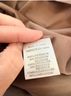 Helmut Lang 100% Polyester 100% Lambskin Brown Cocktail Dress Size 6 - photo 8