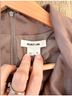 Helmut Lang 100% Polyester 100% Lambskin Brown Cocktail Dress Size 6 - photo 3