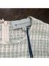Tuckernuck Graphic Checkered-gingham Green White Casual Dress Size M - photo 3
