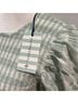 Tuckernuck Graphic Checkered-gingham Green White Casual Dress Size M - photo 4