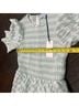 Tuckernuck Graphic Checkered-gingham Green White Casual Dress Size M - photo 6