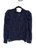 Express Floral Blue Long Sleeve Blouse Size XS - photo 1