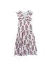 Saylor Floral White Cocktail Dress Size XS - photo 1