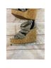 Tory Burch 100% Leather Snake Print Brown Wedges Size 8 1/2 - photo 10