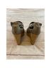 Tory Burch 100% Leather Snake Print Brown Wedges Size 8 1/2 - photo 5