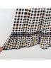 Torrid 100% Rayon Plaid Black White Yellow Casual Dress Size 2X - photo 11