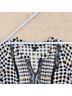 Torrid 100% Rayon Plaid Black White Yellow Casual Dress Size 2X - photo 9