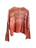 Free People Tie-dye Pink Cardigan Size M - photo 2