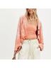 Free People Tie-dye Pink Cardigan Size M - photo 4