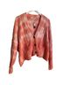 Free People Tie-dye Pink Cardigan Size M - photo 1