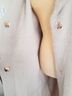 NVLT 100% Polyester Ivory Coat Size L - photo 13