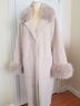NVLT 100% Polyester Ivory Coat Size L - photo 5