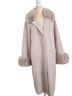 NVLT 100% Polyester Ivory Coat Size L - photo 1