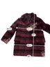 Coach Plaid Red Black Coat Size M - photo 6