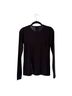W by Worth Solid Black Long Sleeve Top Size P (petite) - photo 2