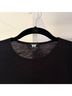 W by Worth Solid Black Long Sleeve Top Size P (petite) - photo 3
