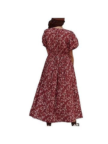 The Great. The Gallery Dress Spice Mesa Floral Casual Dress (view 2)
