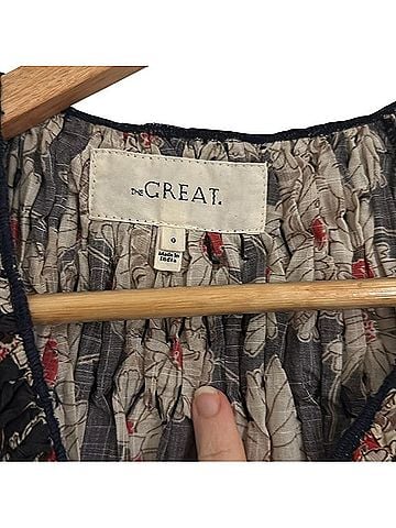 The Great. Clover Floral Dress Twilight Floral Casual Dress (view 2)