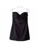 Bardot 100% Polyester Floral Solid Black Cocktail Dress Size 12 - photo 9