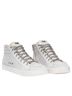 P448 100% Leather Solid White Pink Sneakers Size 7 - photo 1