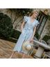 Baybala Floral Blue White Casual Dress Size S - photo 8