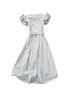 Baybala Floral Blue White Casual Dress Size S - photo 2