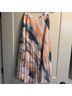 AaKaa 100% Polyester 100% Rayon Tie-dye Multi Color Casual Skirt Size S - photo 8