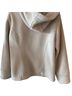 Braetan 100% Microfiber Polyester White Ivory Coat Size L - photo 2