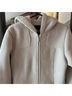 Braetan 100% Microfiber Polyester White Ivory Coat Size L - photo 5