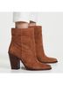 Dolce Vita 100% Suede Brown Tan Boots Size 8 1/2 - photo 7