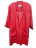Escada 100% Linen Solid Red Jacket One size - photo 1