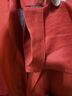 Escada 100% Linen Solid Red Jacket One size - photo 6
