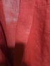 Escada 100% Linen Solid Red Jacket One size - photo 8