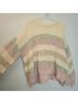 Xirena Stripes Ivory Pink Gray Casual Sweaters Size M - photo 5