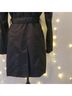 Eddie Bauer 100% Nylon 100% Polyester Black Trenchcoat Size S - photo 6