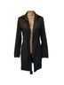 Eddie Bauer 100% Nylon 100% Polyester Black Trenchcoat Size S - photo 1