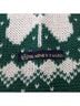 Blarney Castle Designs 100% Wool Graphic Floral Green White Wool Sweater Size L - photo 5