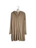 Purejill 100% Cotton Solid Tan Jacket Size L - photo 1