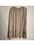 Purejill 100% Cotton Solid Tan Jacket Size L - photo 3